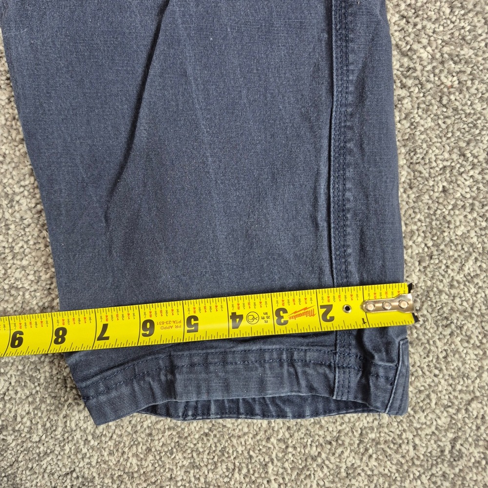 Duluth Trading Co Flex Fire Hose Pants Mens 38x34 Blue Slim Fit Work Utility - Picture 7 of 9